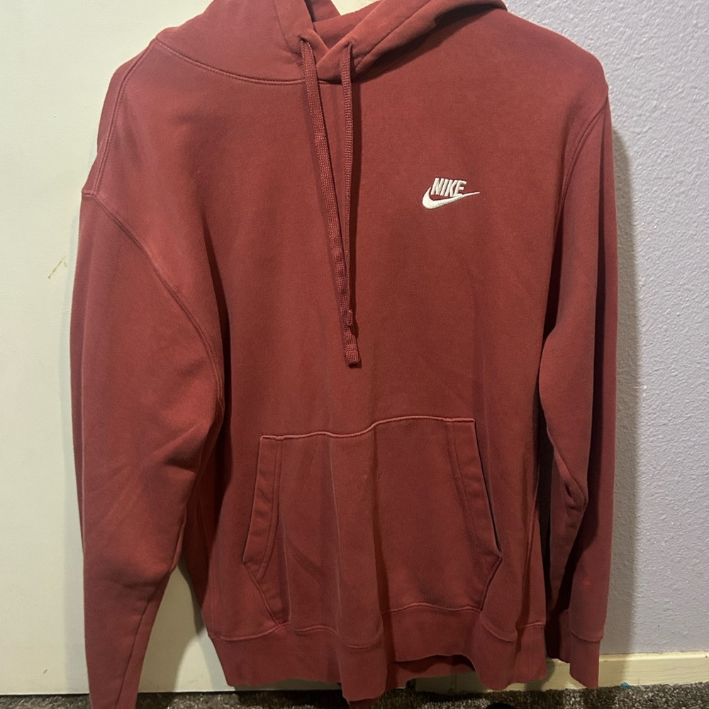 Nike Men's Red Hoodie
